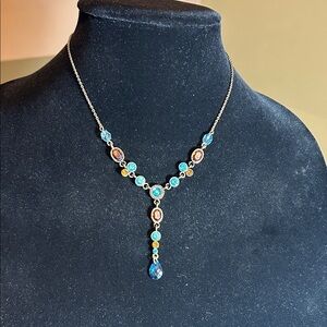 Vintage Avon Nina Ricci Lariat Necklace Y2K